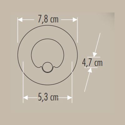 Cata CT-5174 1.5W Radar Sensörlü Koridor Armatürü Günışığı - 2