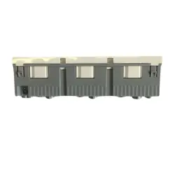 Viko 3lü Topraklı Priz 45 derece Beyaz 90800009 - 2