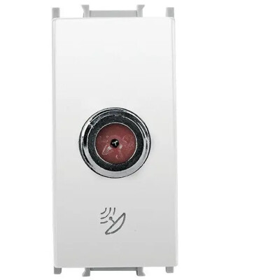 Thea Panasonic Modüler Krem F Konnektör Sonlu Anahtar+Düğme/Kapak 1M - Thea/Panasonic