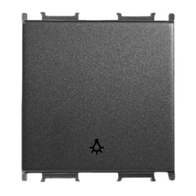 Viko Panasonic Thea Modüler Füme 2M Light Düğme/Kapak (Mekanizma Hariç) - Thea/Panasonic