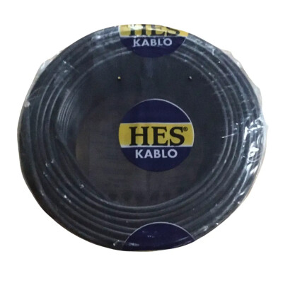 Hes Nyaf Kablo 6 mm² Siyah ( H07v-K ) - HES Kablo