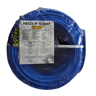 Hes Nya Kablo 10 Mm Mavi (H07z1-R) Halojen Free - HES Kablo