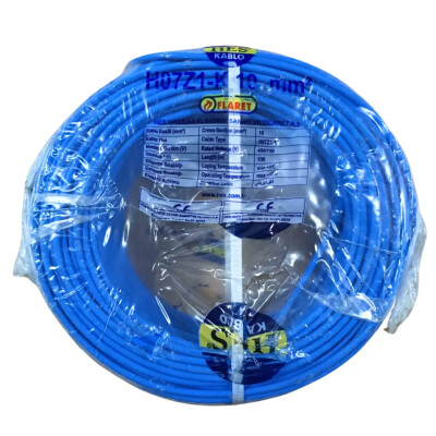 Hes Nyaf Kablo 10 Mm Mavi (H07z1-K) Halojen Free - HES Kablo