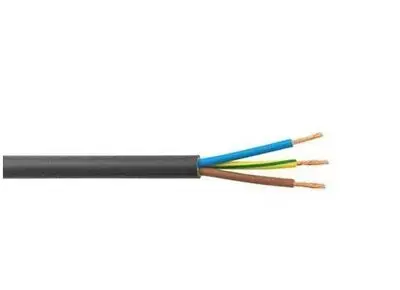 Ünal 3x6 mm² TTR Kablo Siyah H05VV-F - 1