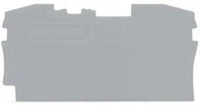 Wago 2006-12xx için Sonlandırma Plakası Gri - Wago