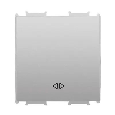 Thea Panasonic Modüler Metalik Beyaz Permütatör 2M Düğme Kapak - Thea/Panasonic