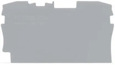 Wago 2004-12xx için Sonlandırma Plakası Gri - Wago