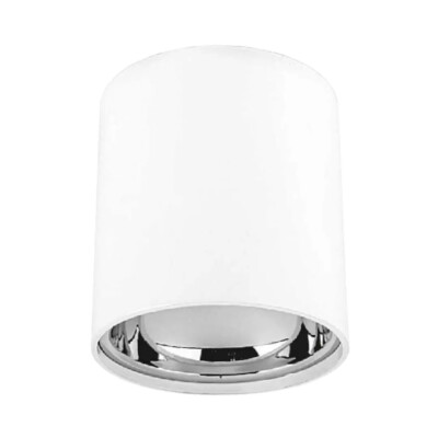 Cata CT-5421 Foça Sıva Üstü Armatür GU-10 Beyaz Platin - Cata