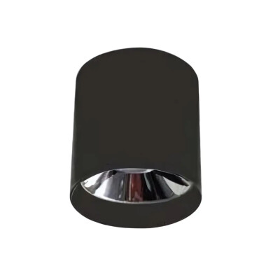 Cata CT-5421 SP Foça Sıva Üstü Armatür GU-10 Siyah-Platin - Cata