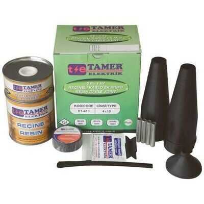 Tamer 1 KV 3X120+70 Alüminyum Reçineli Ek Mufu