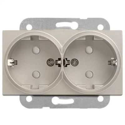 Artline Novella/Trenda Saten İkili Topraklı Priz Çocuk Koruma Kapak - Viko Artline