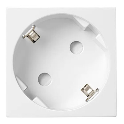 Viko Topraklı Priz 450 Vidalı Bağlantı Beyaz 90800003 - Viko