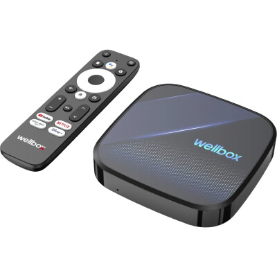 Wellbox Max Pro Android Tv Box - WELLBOX