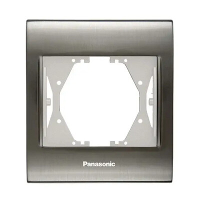 Thea Panasonic Blu Inox+Matt Beyaz Tekli Çerçeve - Thea/Panasonic