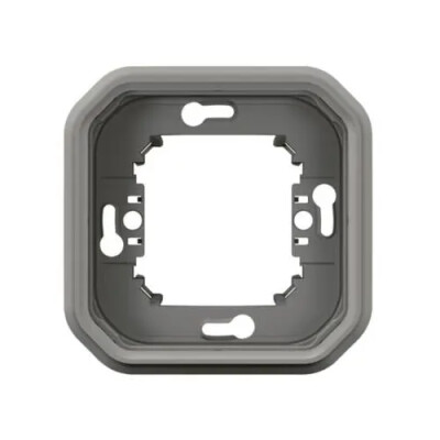 Legrand Plexo IP 55 Sıva Altı Tekli Çerçeveli Kaide Gri - Legrand