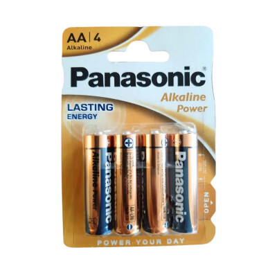 Panasonic Alkaline Power AA Alkalin Pil 4'lü Paket - BİRİKİM