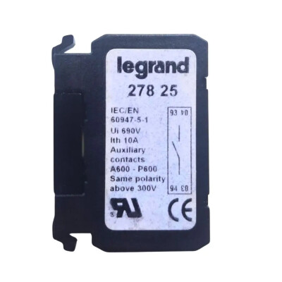 Legrand 27825 10A CTX1 110A Yardımcı Kontak - Legrand