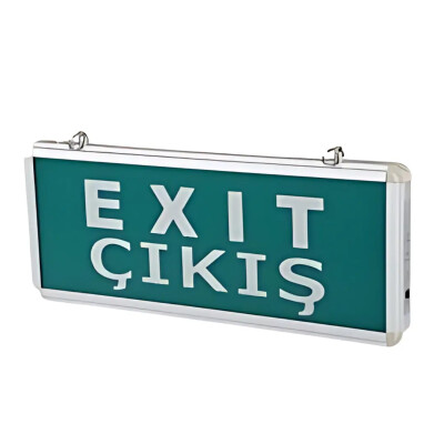 Cata CT-9175 Ledli Exit Çıkış Armatürü 3 Saat Akülü - Cata