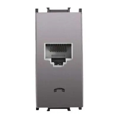 Thea Panasonic Modüler Antrasit Nümeris Düğme Kapak 1M - Thea/Panasonic