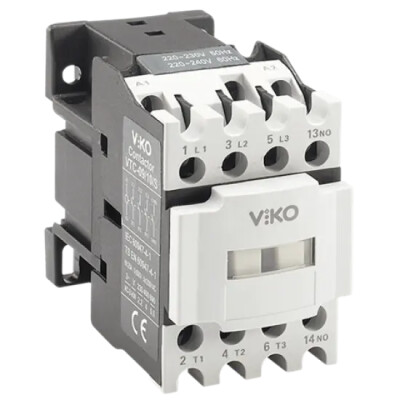 Viko VTC-32/10/S Kontaktör Güç 230V AC 32A 1NO - Viko