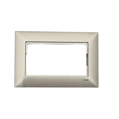 Artline Trenda Metalik Beyaz İkili Sıvaaltı Çerçeve - Viko Artline