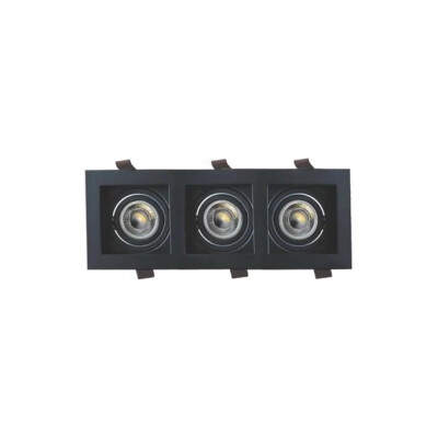 Cata CT-5020 Pars Spot 3-lü Siyah Boş Kasa - Cata