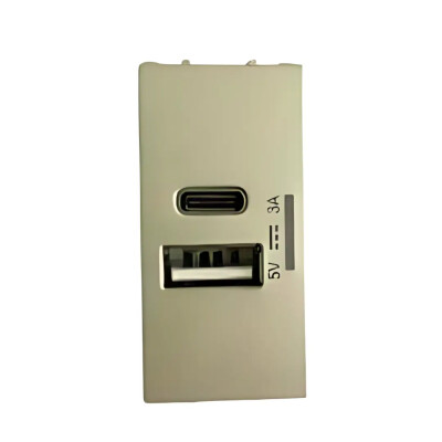 Thea Panosonic Modüler Dore USB Type A+C 5V 3A Mekanizma - Thea/Panasonic