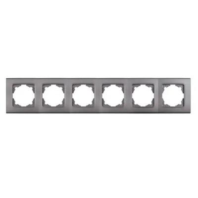 Viko Linnera Life Granit Grisi Altılı Çerçeve 90482006 - Viko