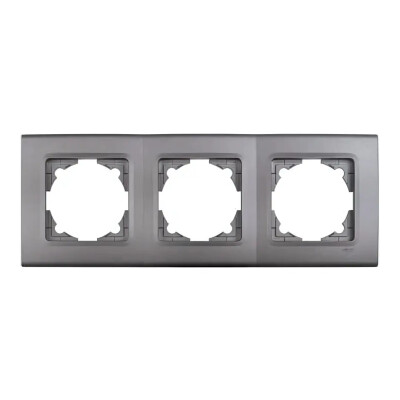 Viko Linnera Life Granit Grisi Üçlü Çerçeve 90482003 - Viko