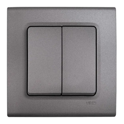 Viko Linnera Life Granit Grisi Komütatör (Çerçeve Hariç) 90442002 - Viko