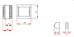 Viko Sıva Üstü Sigorta Kutusu 4-Lü Halogen Free 90912104 - 2