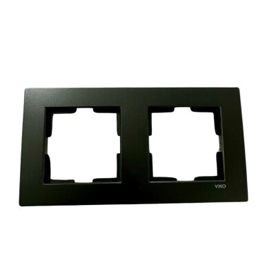 Viko Artline Novella Siyah İkili Çerçeve - Viko Artline