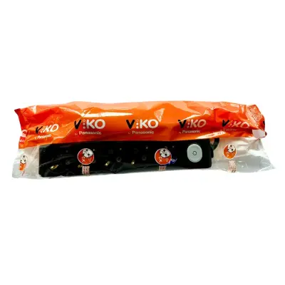 Viko Multi-Let Beşli Priz Anahtarlı Topraklı 2 Metre (Çocuk Korumalı) 90137502 - 2