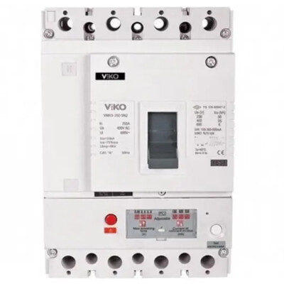 Viko - VMR2-160-SN2 4x160A 35ka Sn2 Kaçak Akımlı Sabit Kompakt Şalter - Viko
