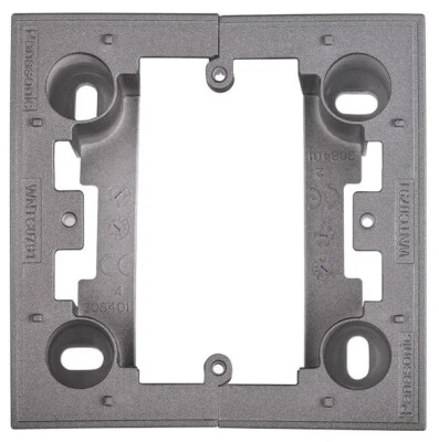 Viko Linnera Life Granit Grisi Tekli Sıva üstü Kasa (Çerçeve Hariç) 90482008 - Viko