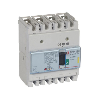 Legrand - 420015 DPX3 160 4P 100A 16kA Termik Manyetik Kompakt Şalter - Legrand