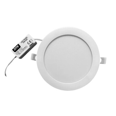 ZMR 6 Watt Beyaz Kasa Slim Yuvarlak Panel 6500 K - ZMR