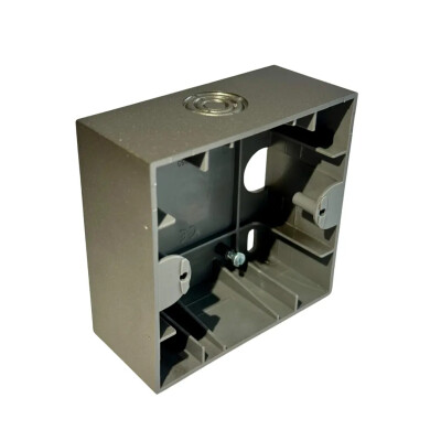 Artline Novella/Trenda Antrasit Derin Tekli Sıvaüstü Kasa - Viko Artline