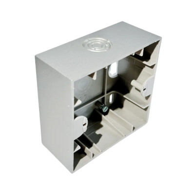 Artline Novella/Trenda Gümüş Derin Tekli Sıvaüstü Kasa - Viko Artline