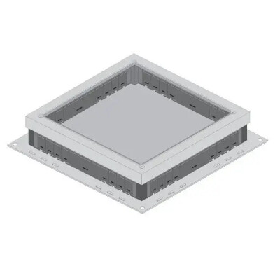 Nead 1600 Döşeme Altı Priz Çıkış Kutusu Sac Çerçeve (Boş Kasa) - NEAD