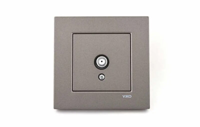 Viko Linnera Life Granit Grisi TV Sonlu Mekanizma Kapak 90442010 - Viko