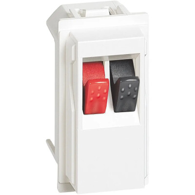 Bticino 1M Beyaz Ev Sineması Hoparlör Konnektörü - Bticino