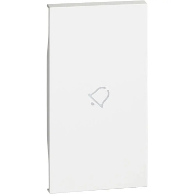 Bticino 2M Beyaz Zil Sembollü Tuş Kapağı - Bticino