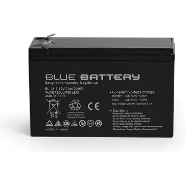 Eleks Kuru Tip Bakımsız Akü 12/7,2 AH. - ELEKS