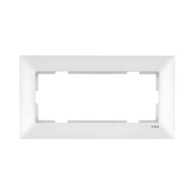 Viko Meridian Beyaz İkili Sıvaaltı Çerçeve 90979007 - Viko