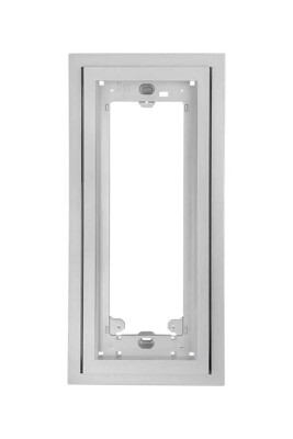 Audio Dekoratif Işıklı Zil Panel Gümüş Çerçeve - Audio