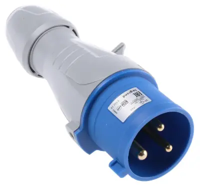 Legrand P17 Düz Fiş 32A 2P+E 200/250V ( 3x32 CEE ) - 1