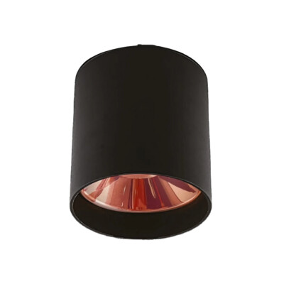 Cata CT-5421 Foça Sıva Üstü Armatür GU-10 Siyah + Bakır - Cata