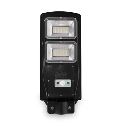 ACK AT42-06031 60W Solar Sokak Armatürü 900 Lümen 6500K Beyaz Işık IP65 - ACK