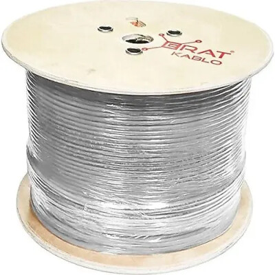 Erat CAT 6A U/FTP 23 AWG LSOH Gri 500mt - ERAT Kablo